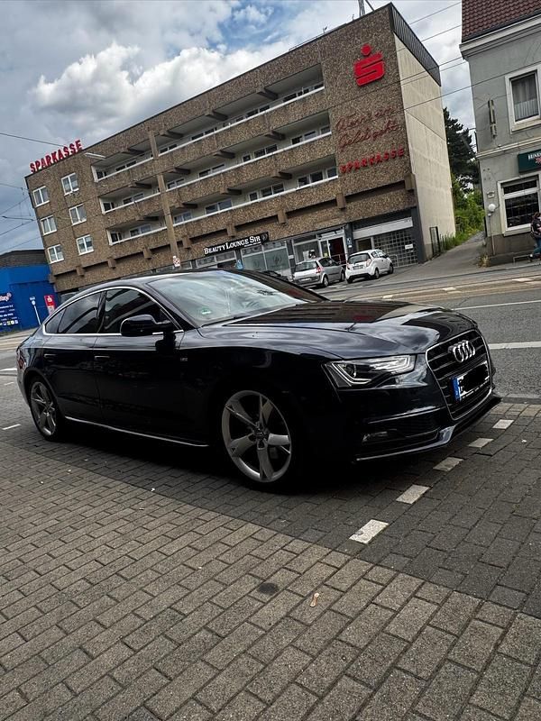 Gebraucht Audi A5 S-Line 204 PS (150 kW) 2014 Blau Coupé