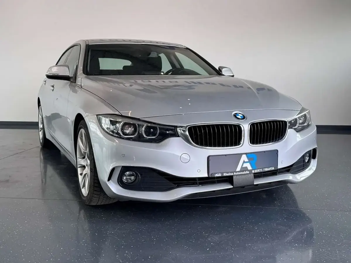 Gebraucht BMW 420 184 PS (135 kW) 2019 Glaciersilber Coupé