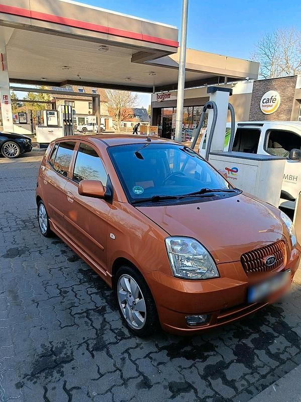 Gebraucht Kia Picanto EX 64 PS (47 kW) 2006 Orange Kleinwagen