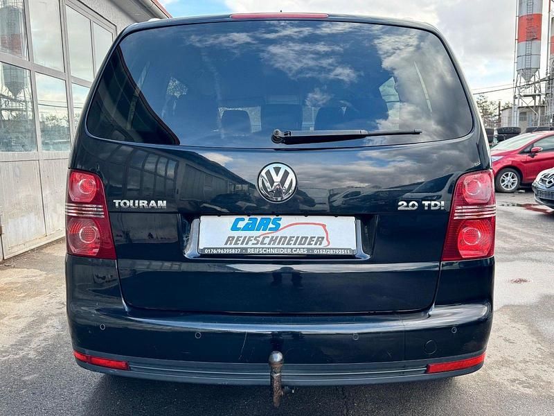 Gebraucht VW Touran Highline 140 PS (102 kW) 2009 Schwarz Van / Kleinbus