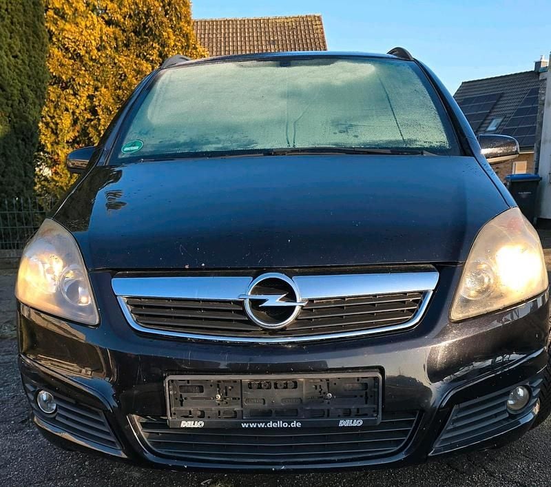 Gebraucht Opel Zafira 125 PS (91 kW) 2006 Schwarz Van / Kleinbus