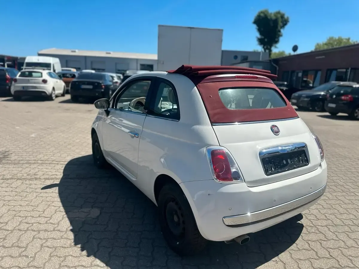 Gebraucht Fiat 500C 2012 Weiß Cabrio