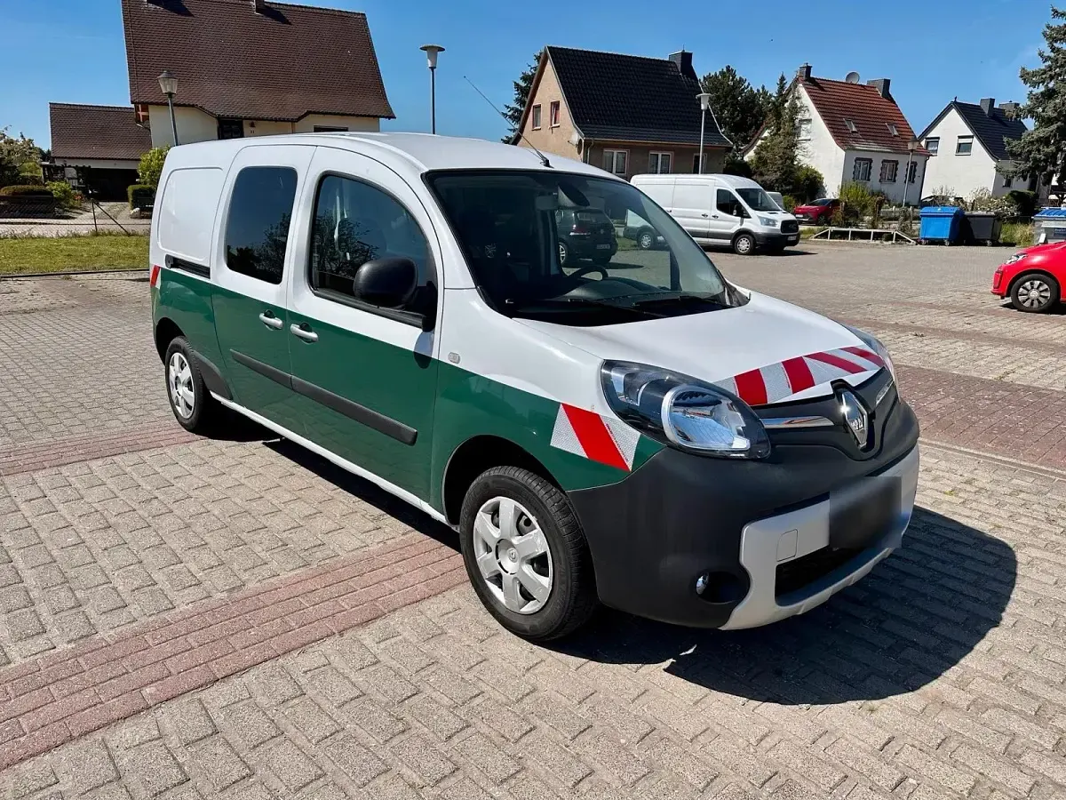 Gebraucht Renault Kangoo 44 kW (60 PS) 2017 Weiß Van / Kleinbus