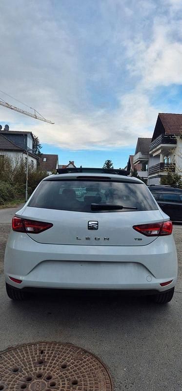 Usata Seat Leon 110 CV (80 kW) 2016 Bianco Berlina
