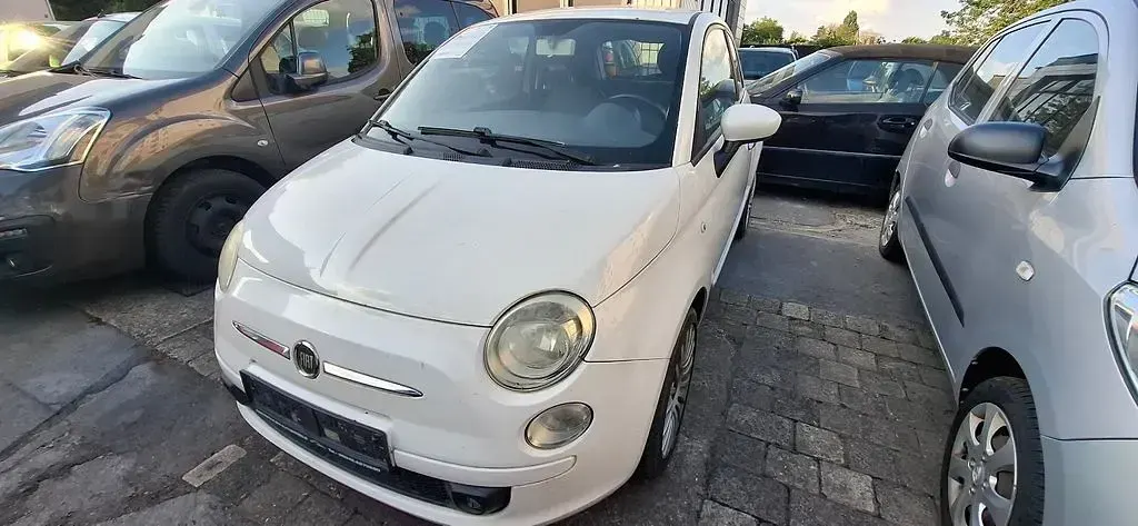 Gebraucht Fiat 500 Lounge 101 PS (74 kW) 2008 Weiß Kleinwagen