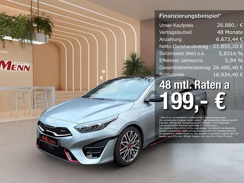 Gebraucht Kia ProCeed GT GT 204 PS (150 kW) 2022 Silber Kleinwagen