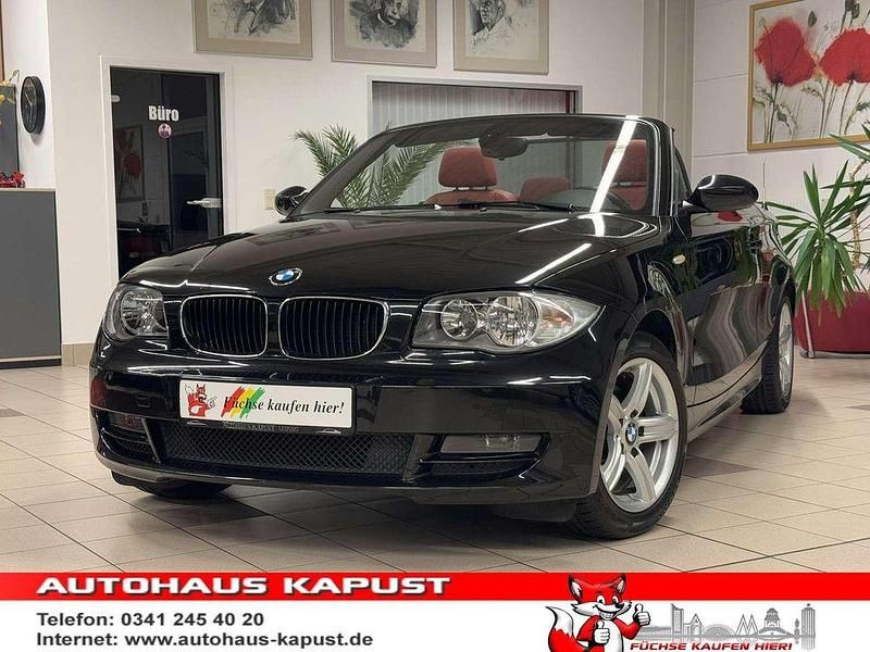 Schwarz Gebraucht 2009 BMW 118 Cabriolet Cabrio | 11.490 € (Fairer Preis) - Bild 1/4