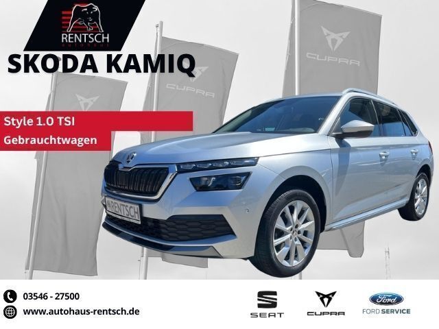 Brillantsilber metallic (metallic) Gebraucht 2019 Skoda Kamiq Style SUV | 15.690 € (Fairer Preis) - Bild 1/3