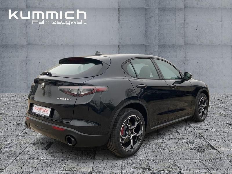 Gebraucht Alfa Romeo Stelvio Sprint 280 PS (205 kW) 2024 Nero vulcano, metallic (schwarz) SUV