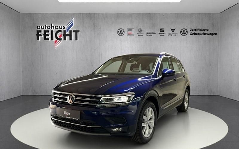 Blau Gebraucht 2020 VW Tiguan Highline SUV | 29.700 € (Guter Preis) - Bild 1/4