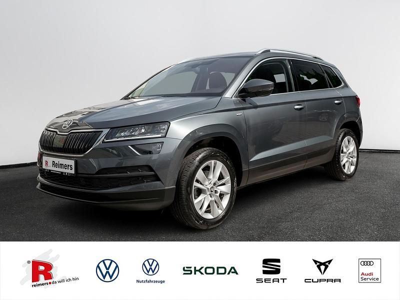 Grau Gebraucht 2021 Skoda Karoq Drive SUV | 25.878 € (Guter Preis) - Bild 1/4