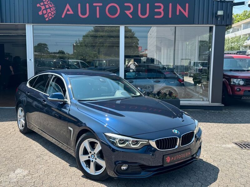 Blau Gebraucht 2020 BMW 420 Gran Coupé Sport Line Coupé | 24.700 € (Superpreis) - Bild 1/4
