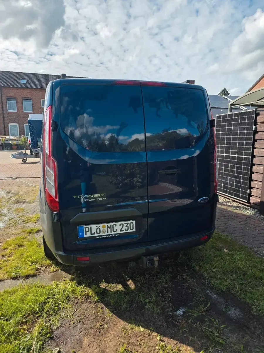 Occasion Ford Transit Custom 100 ch (73 kW) 2016 Bleue Monospace
