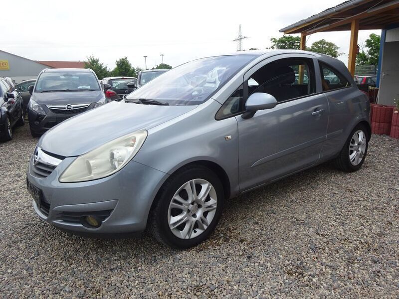 Silber Gebraucht 2007 Opel Corsa Edition Limousine | 1.100 € (Superpreis) - Bild 1/4
