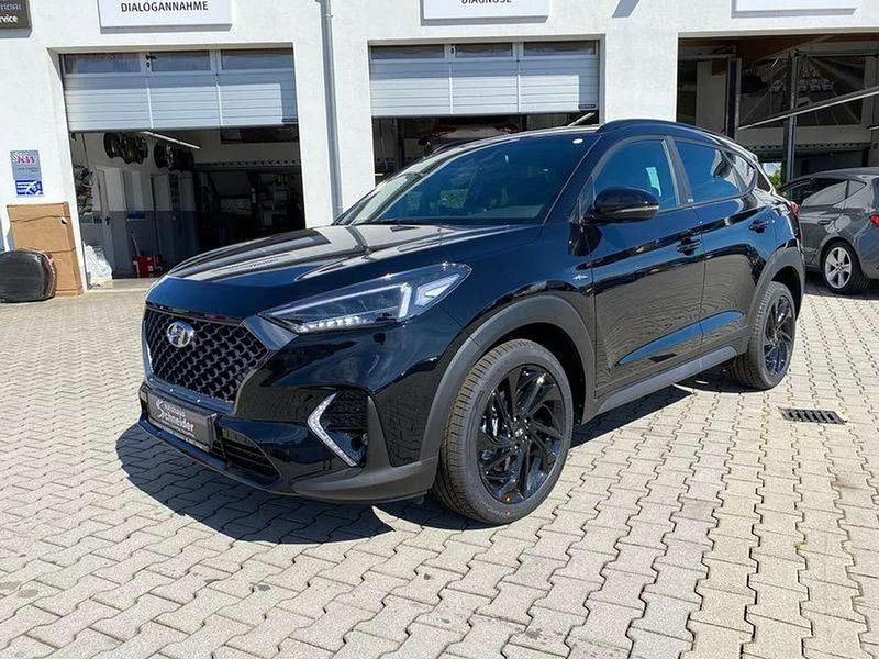 Phantom black metallic Gebraucht 2020 Hyundai Tucson N Line SUV | 21.490 € (Fairer Preis) - Bild 1/4