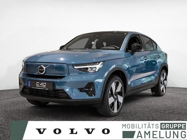 Blau (blau / fjord blue) Gebraucht 2024 Volvo EC40 Ultimate SUV | 41.890 € (Superpreis) - Bild 1/4