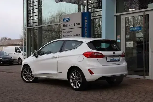Gebraucht Ford Fiesta Vignale 125 PS (91 kW) 2020 Weiß Kleinwagen