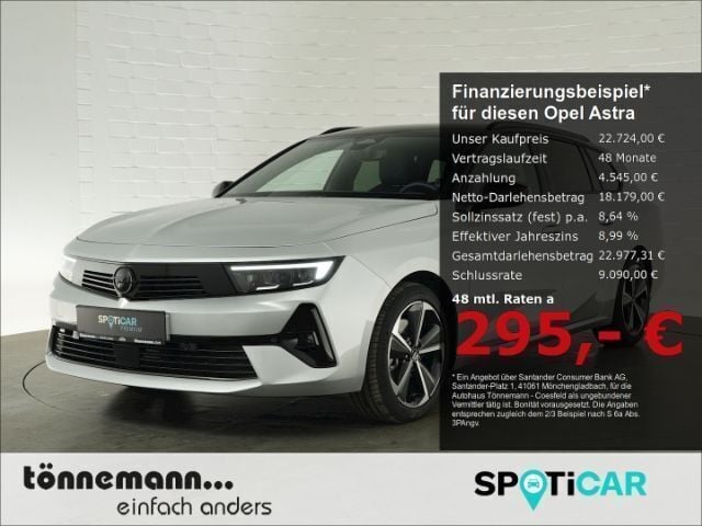 Silber Gebraucht 2024 Opel Astra S Kombi | 22.724 € (Superpreis) - Bild 1/4