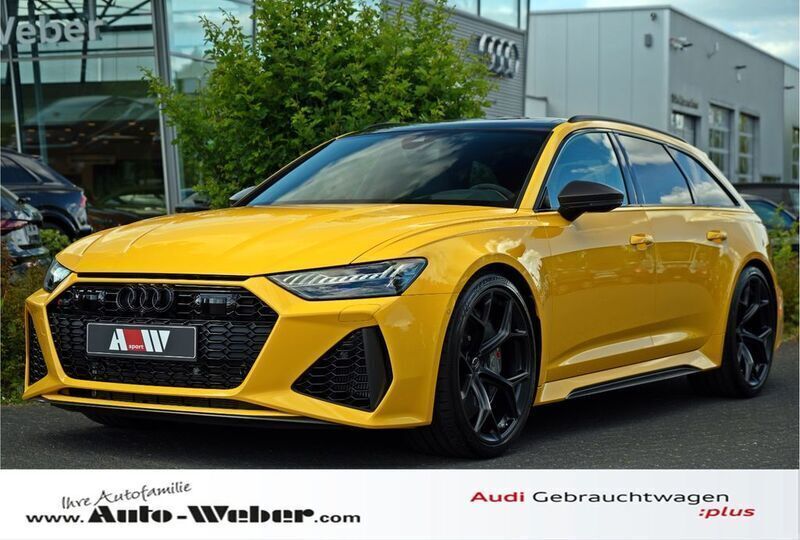Gelb Gebraucht 2025 Audi RS6 Ambiente Limousine | 195.900 € - Bild 1/4