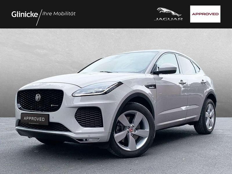 Grau borasco grey Gebraucht 2018 Jaguar E-Pace R-Dynamic SUV | 34.880 € (Teuer) - Bild 1/4