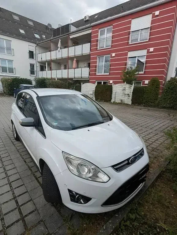 Gebraucht Ford C-MAX Titanium 150 PS (110 kW) 2011 Weiß Van / Kleinbus