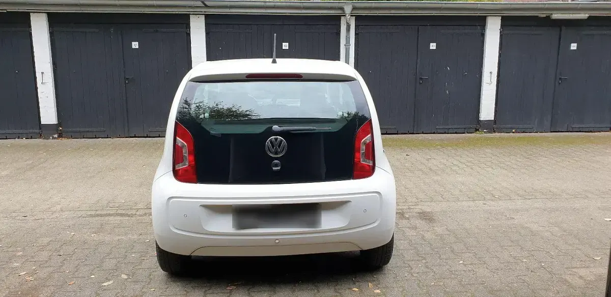 Gebraucht VW up! move up! 60 PS (44 kW) 2015 Weiß Kleinwagen