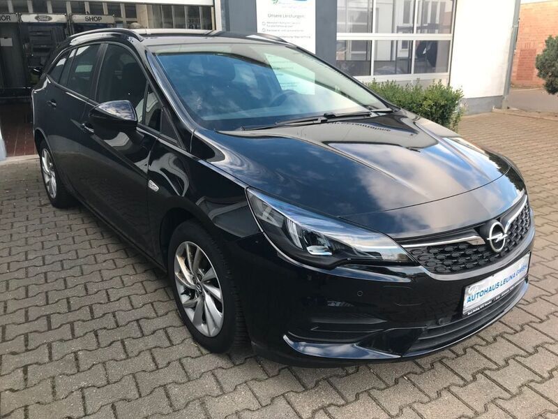 Gebraucht Opel Astra 122 PS (89 kW) 2021 Schwarz Kombi