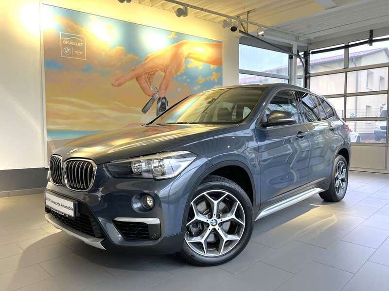 Atlantikgrau metallic Gebraucht 2016 BMW X1 xLine SUV | 18.980 € (Guter Preis) - Bild 1/4