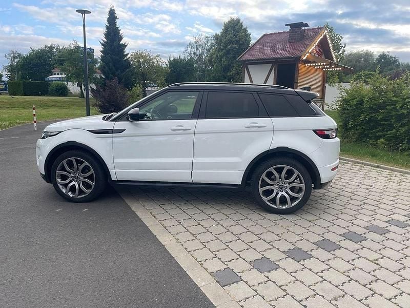 Weiß Gebraucht 2015 Land Rover Range Rover evoque Dynamic SUV | 14.999 € (Guter Preis) - Bild 1/4