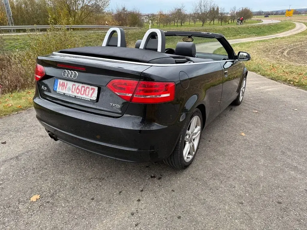 Gebraucht Audi A3 Cabriolet S-Line 200 PS (147 kW) 2011 Schwarz Cabrio