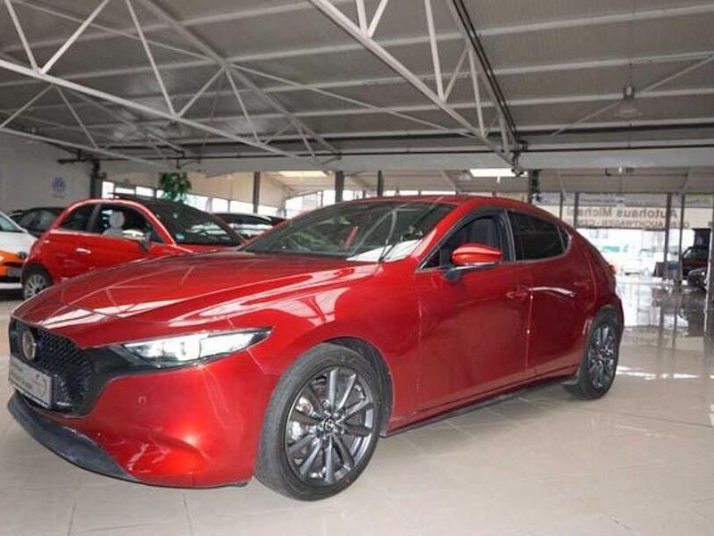 Gebraucht Mazda 3 Exclusive-Line 2024 Rot Limousine