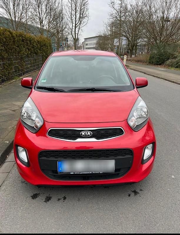 Rot Gebraucht 2016 Kia Picanto Kleinwagen | 4.800 € - Bild 1/4