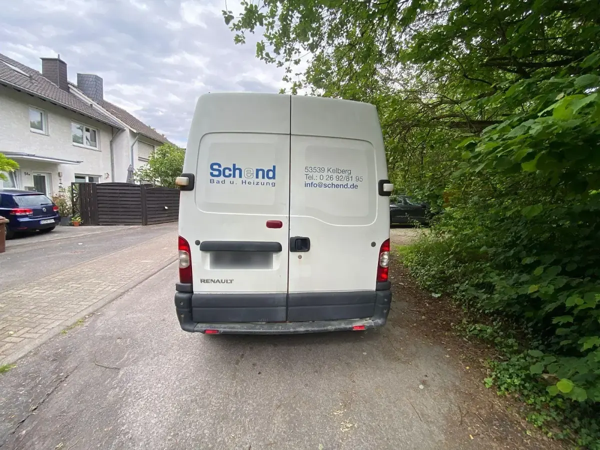 Gebraucht Renault Master 120 PS (88 kW) 2009 Weiß Van / Kleinbus