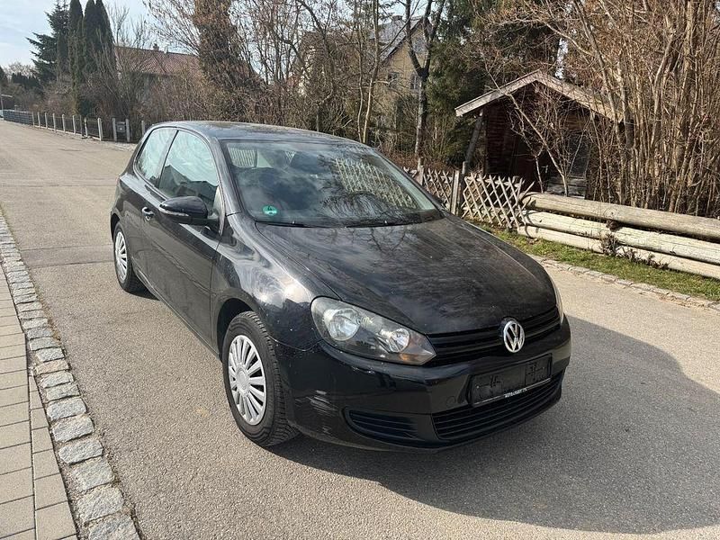 Gebraucht VW Golf VI Trendline 80 PS (58 kW) 2010 Schwarz Kleinwagen