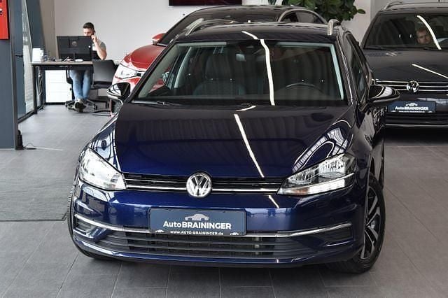 Blau Gebraucht 2019 VW Golf VII Kombi | 15.550 € (Guter Preis) - Bild 1/4