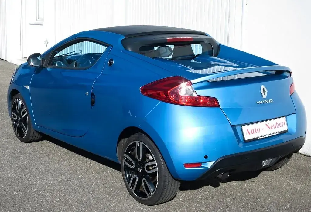 Gebraucht Renault Wind Dynamique 101 PS (74 kW) 2010 Blau majorelle Cabrio