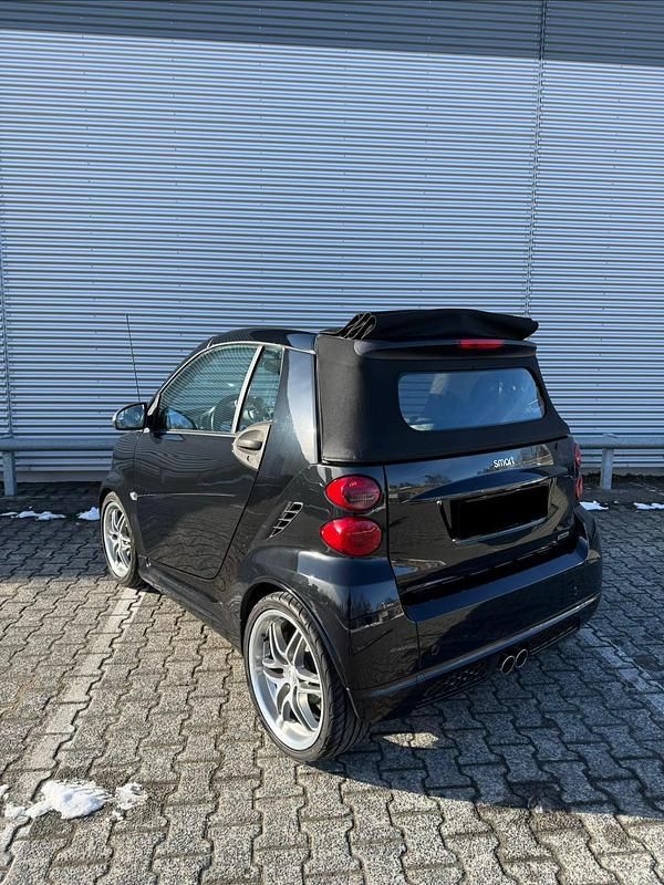Gebraucht Smart ForTwo Cabrio Brabus 102 PS (75 kW) 2012 Schwarz Cabrio