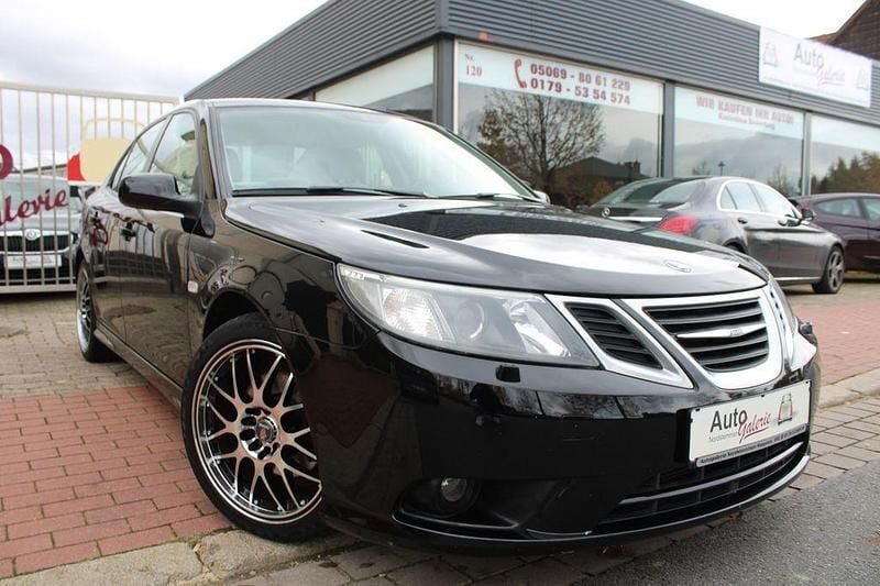 Second-hand Saab 9-3 Linear 122 CP (89 kW) 2008 Negru Berlinǎ