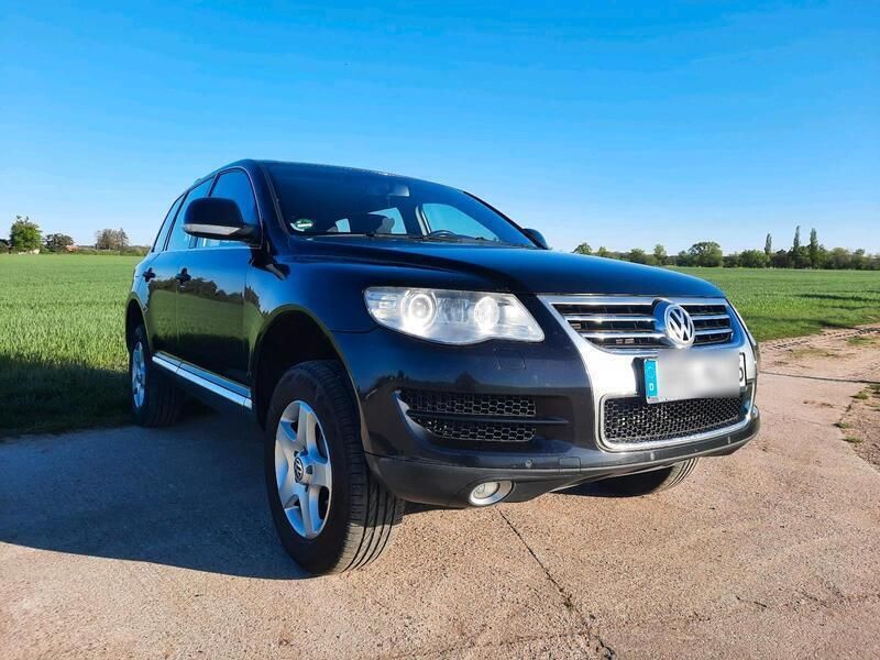 Schwarz Gebraucht 2008 VW Touareg SUV | 7.499 € (Fairer Preis) - Bild 1/4