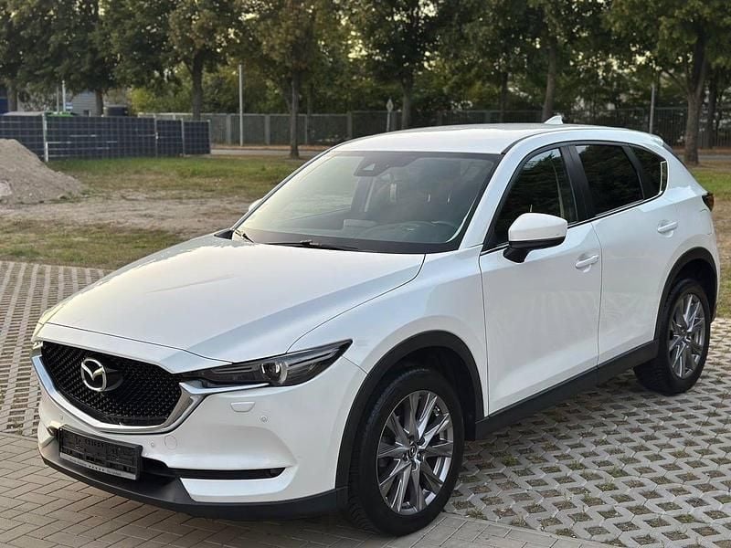 Weiß Gebraucht 2019 Mazda CX-5 Exclusive-Line SUV | 18.990 € (Guter Preis) - Bild 1/4
