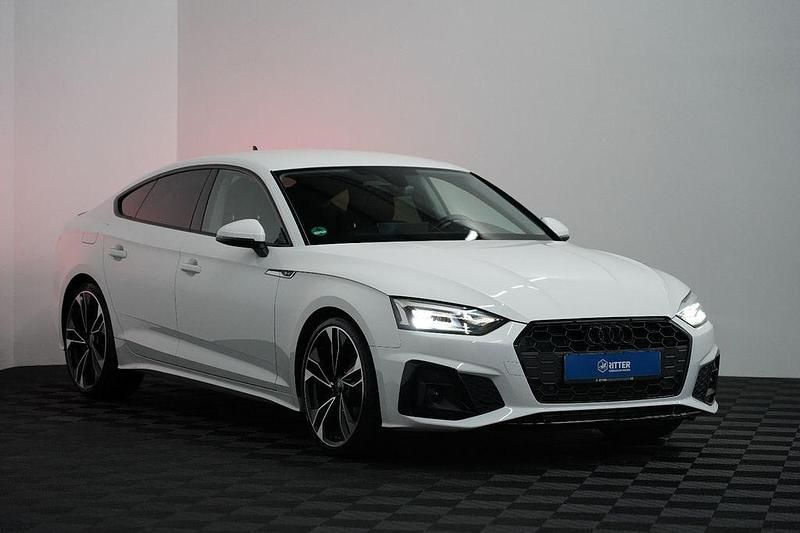 Gebraucht Audi A5 Sportback S-Line 150 PS (110 kW) 2021 Weiß Kleinwagen