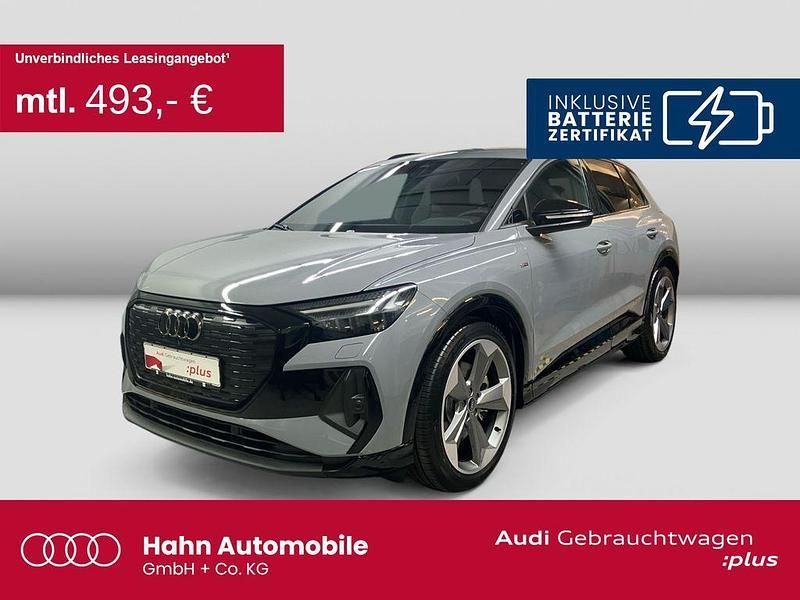 Kieselgrau Gebraucht 2025 Audi Q4 e-tron S-Line SUV | 48.930 € (Fairer Preis) - Bild 1/3