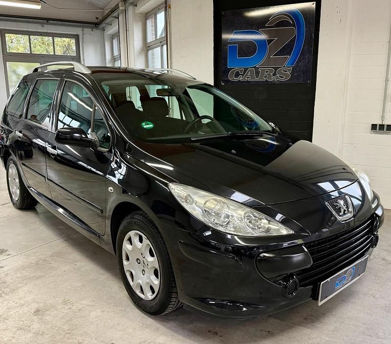Schwarz Gebraucht 2007 Peugeot 307 Style Kombi | 1.999 € (Fairer Preis) - Bild 1/4
