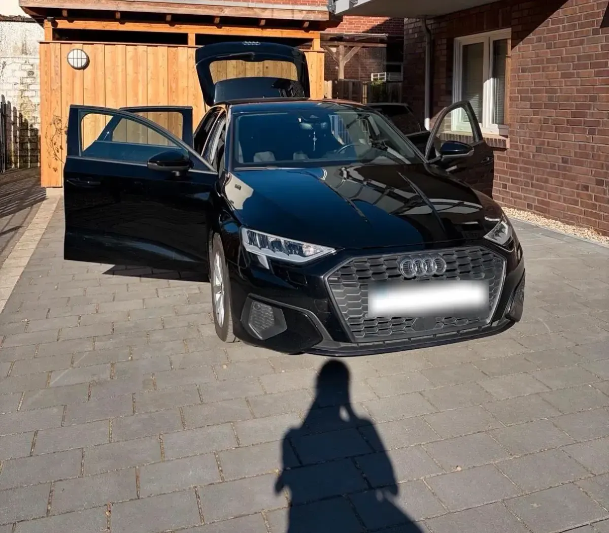Gebraucht Audi A3 150 PS (110 kW) 2021 Schwarz Limousine