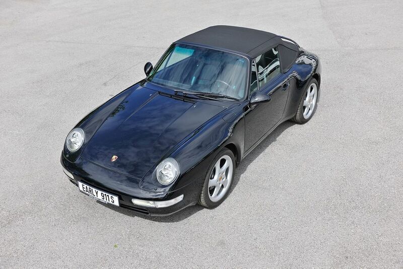 Schwarz Gebraucht 1998 Porsche 911 Carrera Cabriolet Cabrio | 85.000 € - Bild 1/4