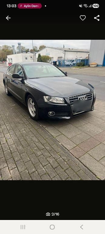 Gebraucht Audi A5 Sportback Sport 179 PS (131 kW) 2010 Schwarz Kleinwagen