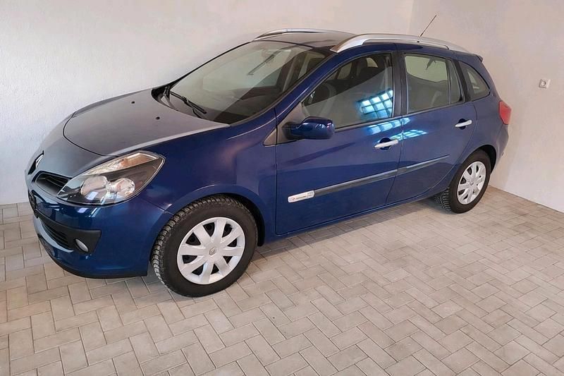Gebraucht Renault Clio III 101 PS (74 kW) 2009 Blau Kleinwagen
