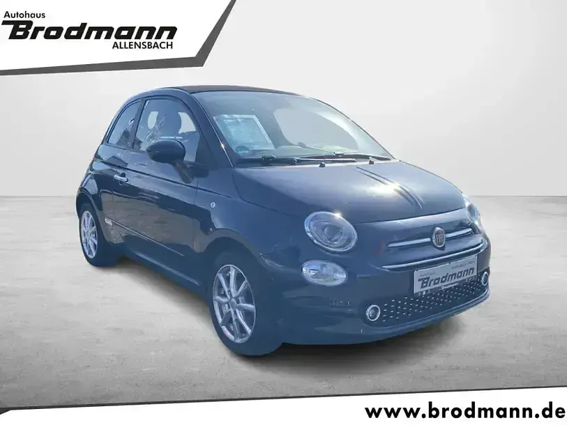Gebraucht Fiat 500 Lounge 69 PS (50 kW) 2020 Blau Cabrio