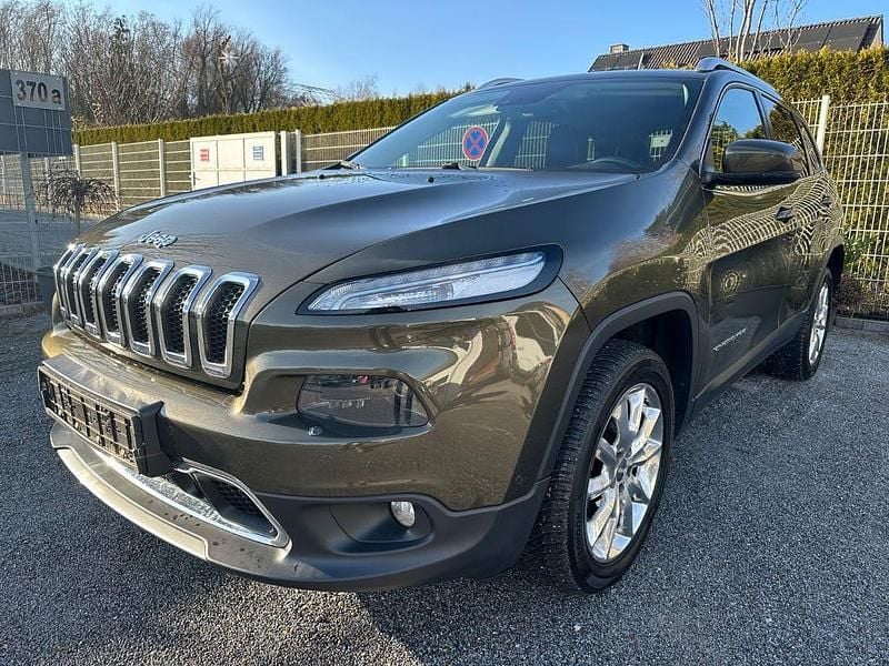 Grün Gebraucht 2015 Jeep Cherokee Limited SUV | 14.500 € (Guter Preis) - Bild 1/4