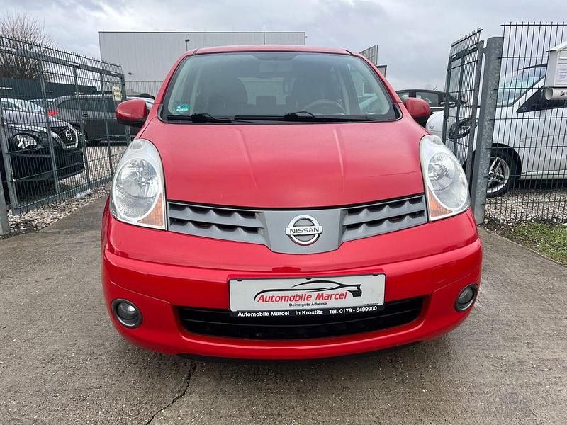 Second-hand Nissan Note Acenta 88 CP (64 kW) 2008 Roșu Hatchback